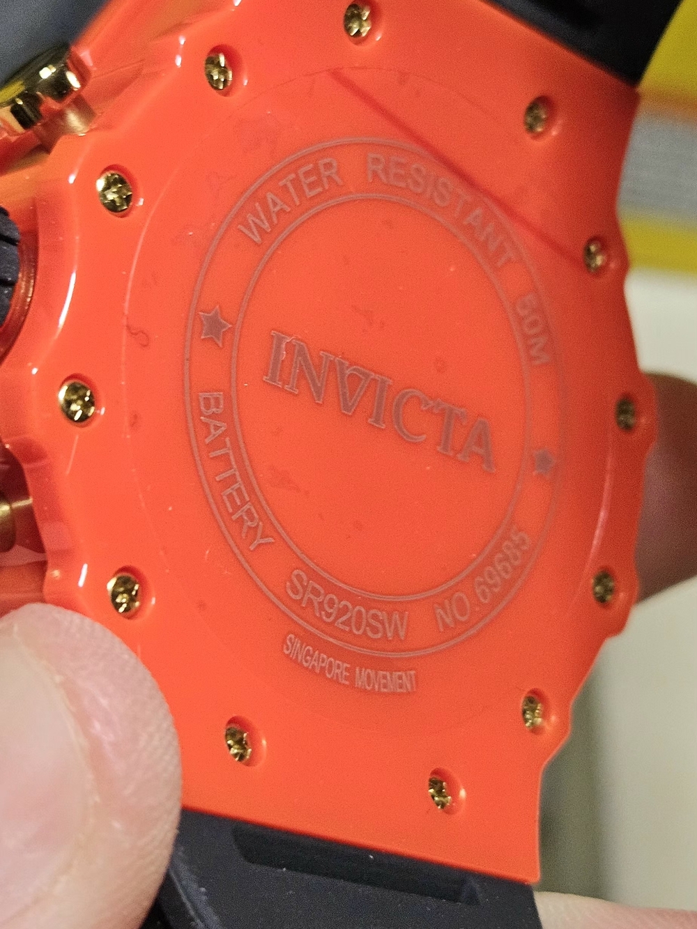 NWT Invicta Racing Vaulthan Red Chronograph Men’s Watch 69685 - NEW IN BOX - Picture 5 of 12